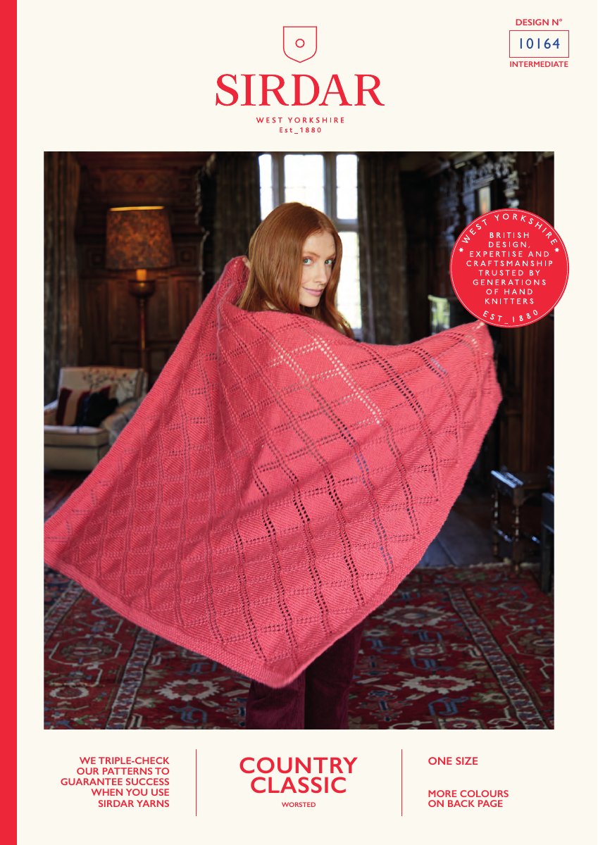Sirdar 10164 Pattern in Country Classic Worsted pattern cover