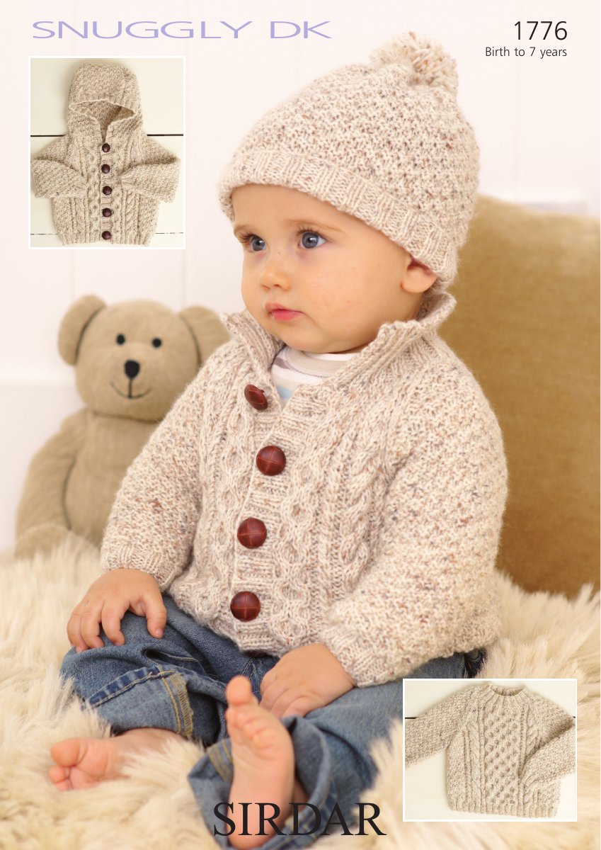 Sirdar 1776 Baby's & Child's Jacket in Snuggly DK pattern cover