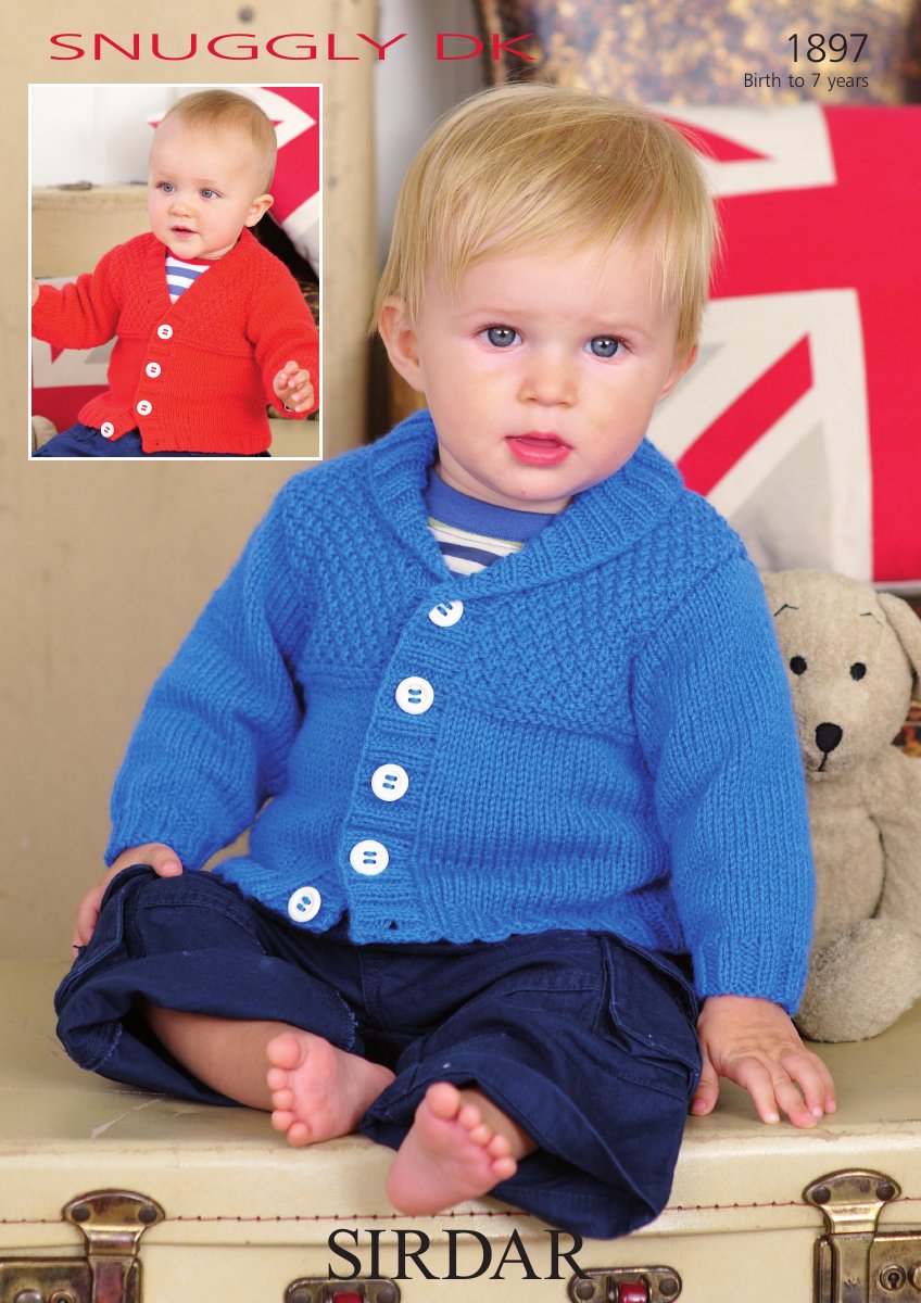 Sirdar 1897 Cardigans in Snuggly DK pattern cover