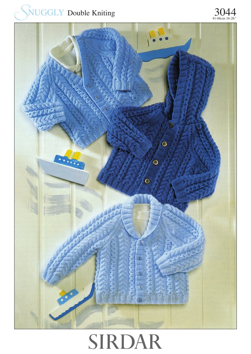 Sirdar 3044 Child's Pattern in Snuggly DK pattern cover
