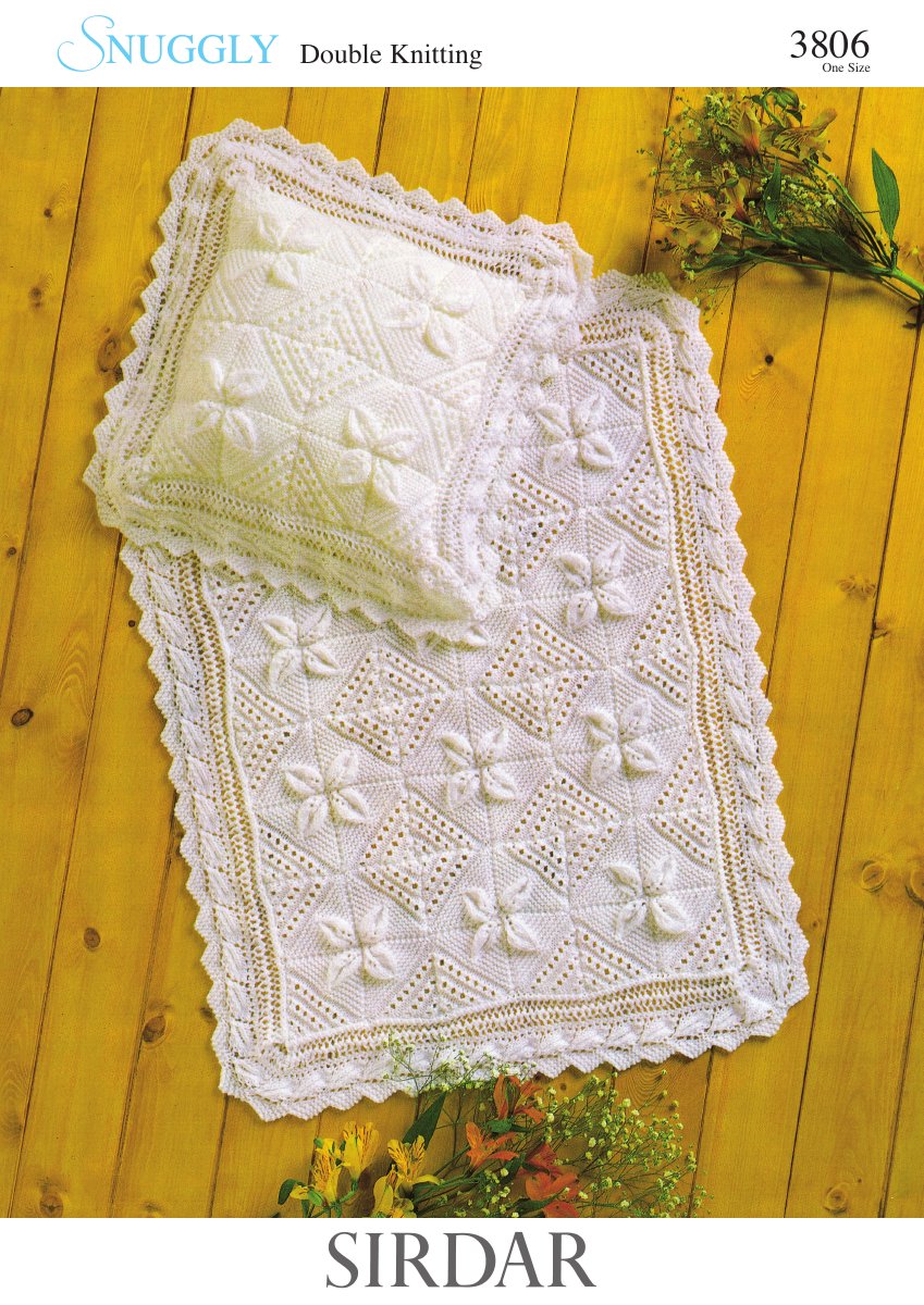 Sirdar 3806 Pattern in Snuggly DK pattern cover
