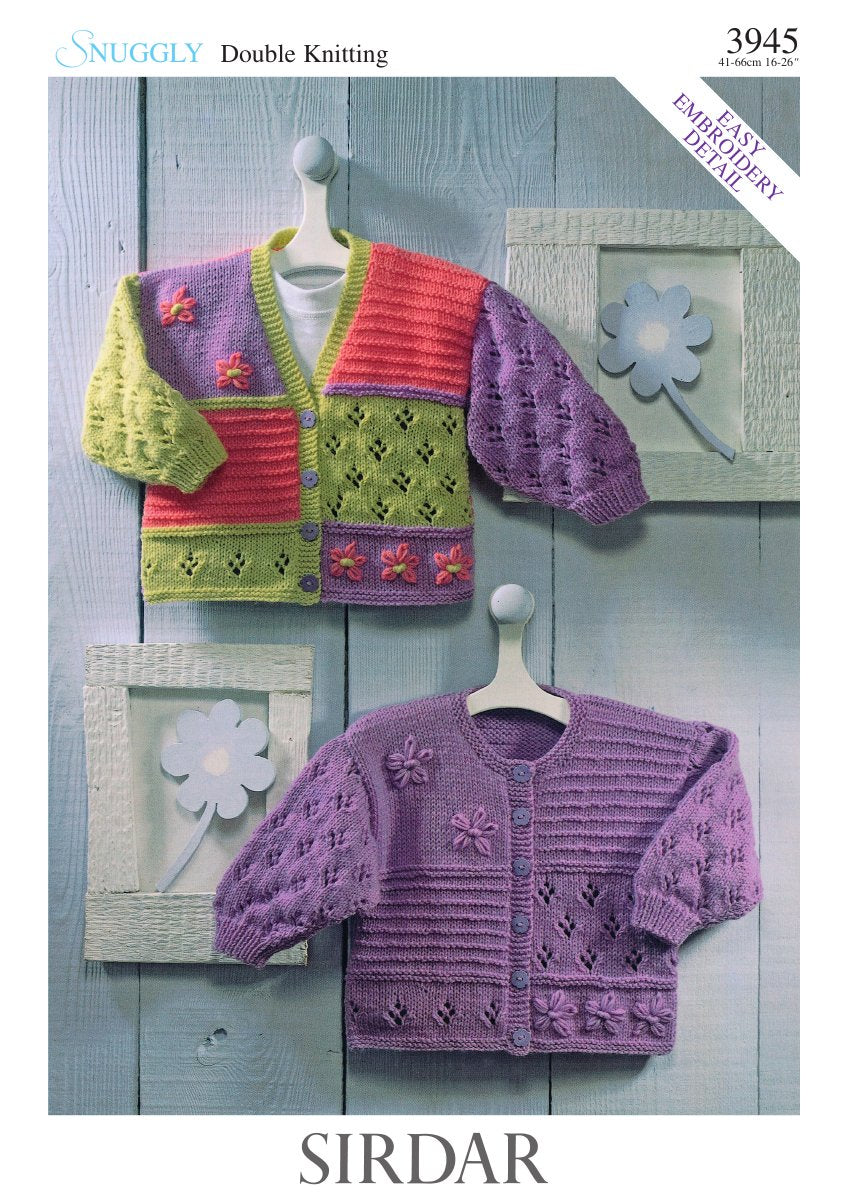 Sirdar 3945 Child's Pattern in Snuggly DK pattern cover