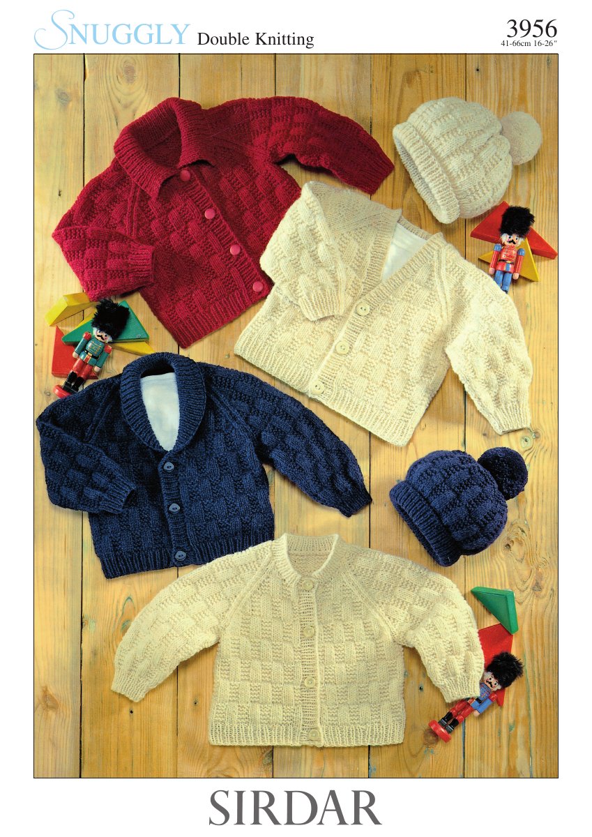 Sirdar 3956 Child's Pattern in Snuggly DK pattern cover