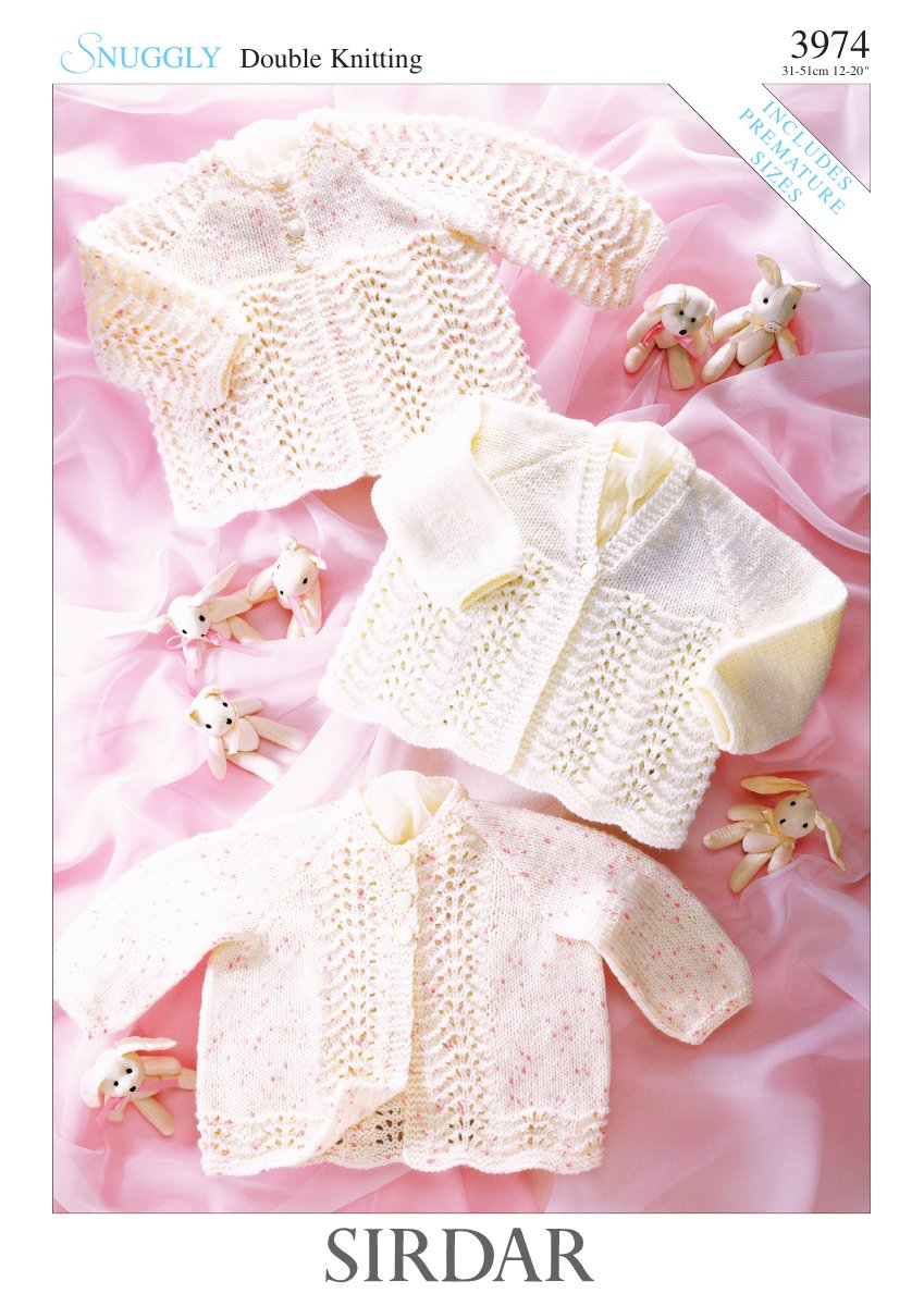Sirdar 3974 Baby's Pattern in Snuggly DK pattern cover
