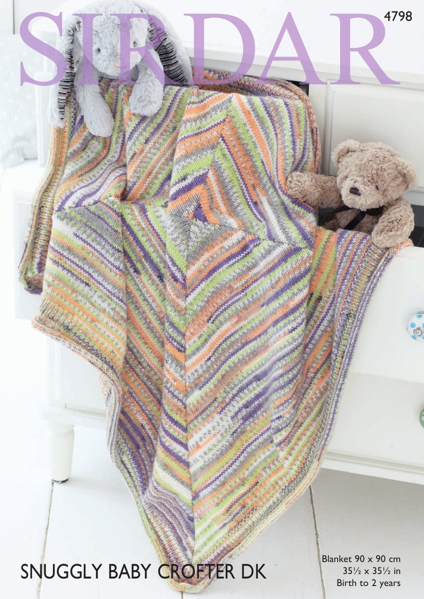 Sirdar 4798 Baby's & Child's Hat in Snuggly Baby Crofter DK pattern cover