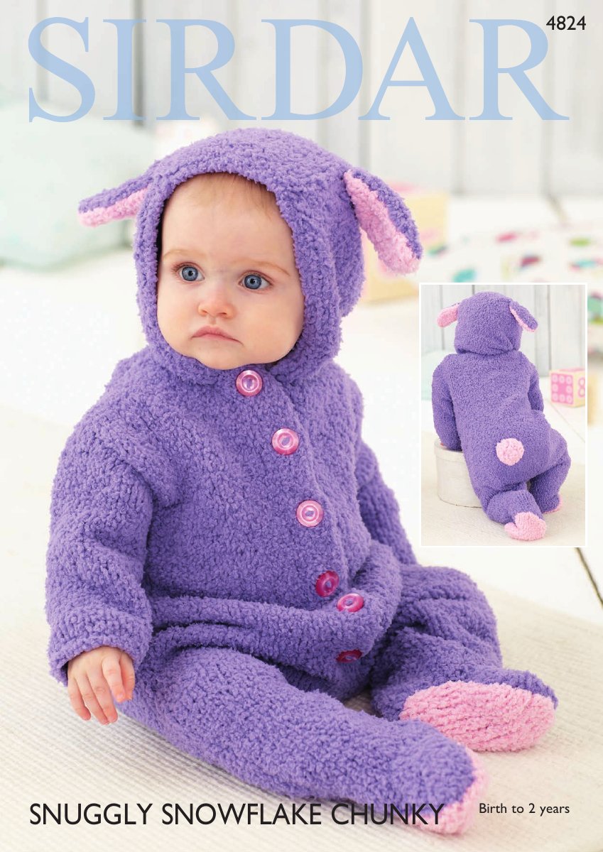 Sirdar 4824 All-in-one in Snuggly Snowflake Chunky pattern cover