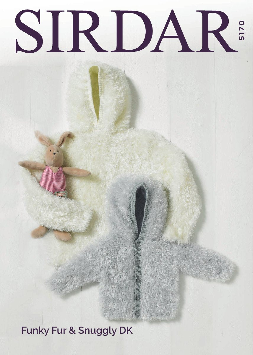 Sirdar 5170 Baby's & Child's Jacket in Funky Fur pattern cover