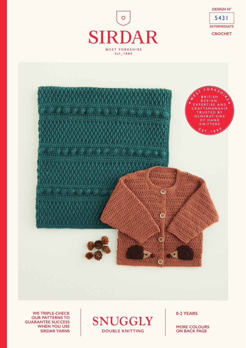 Sirdar 5431 Baby's & Child's Toy in Snuggly DK pattern cover