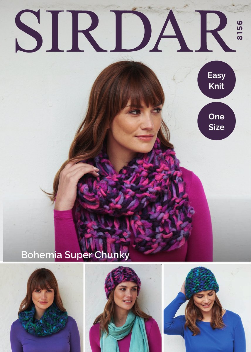 Sirdar 8156 Accessories in Bohemia pattern cover