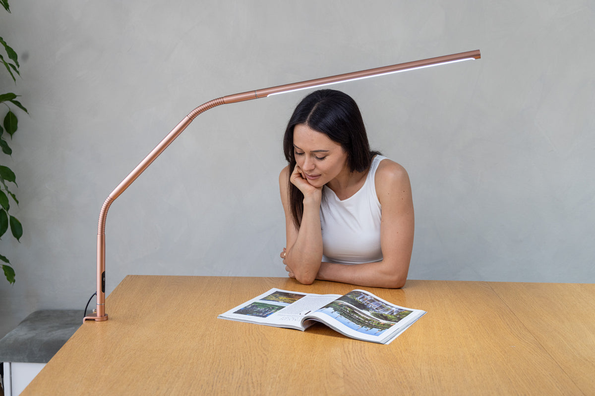 Daylight Slimline 4 Table – Rose Gold