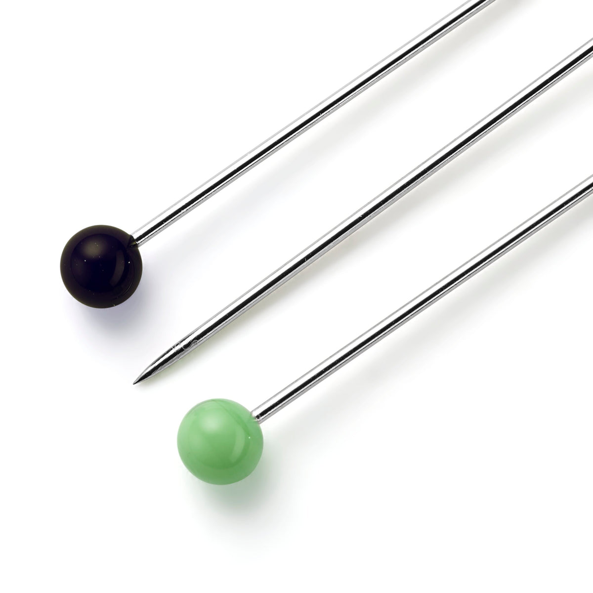 Prym Glass-headed pins, 0.60 x 30mm, multi-colour