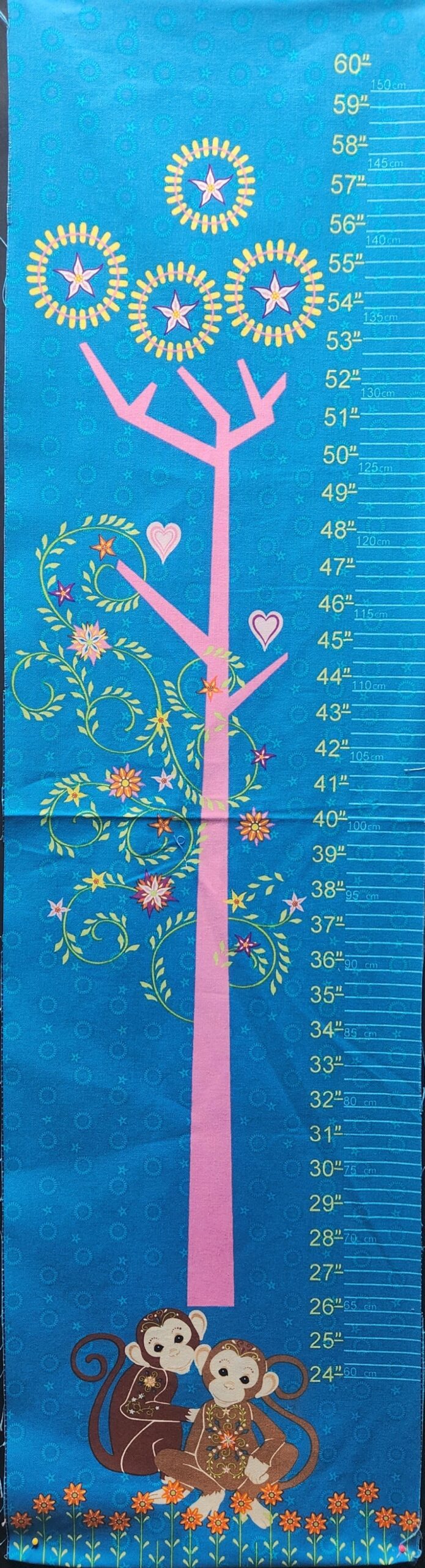 123 Monkey Height Chart