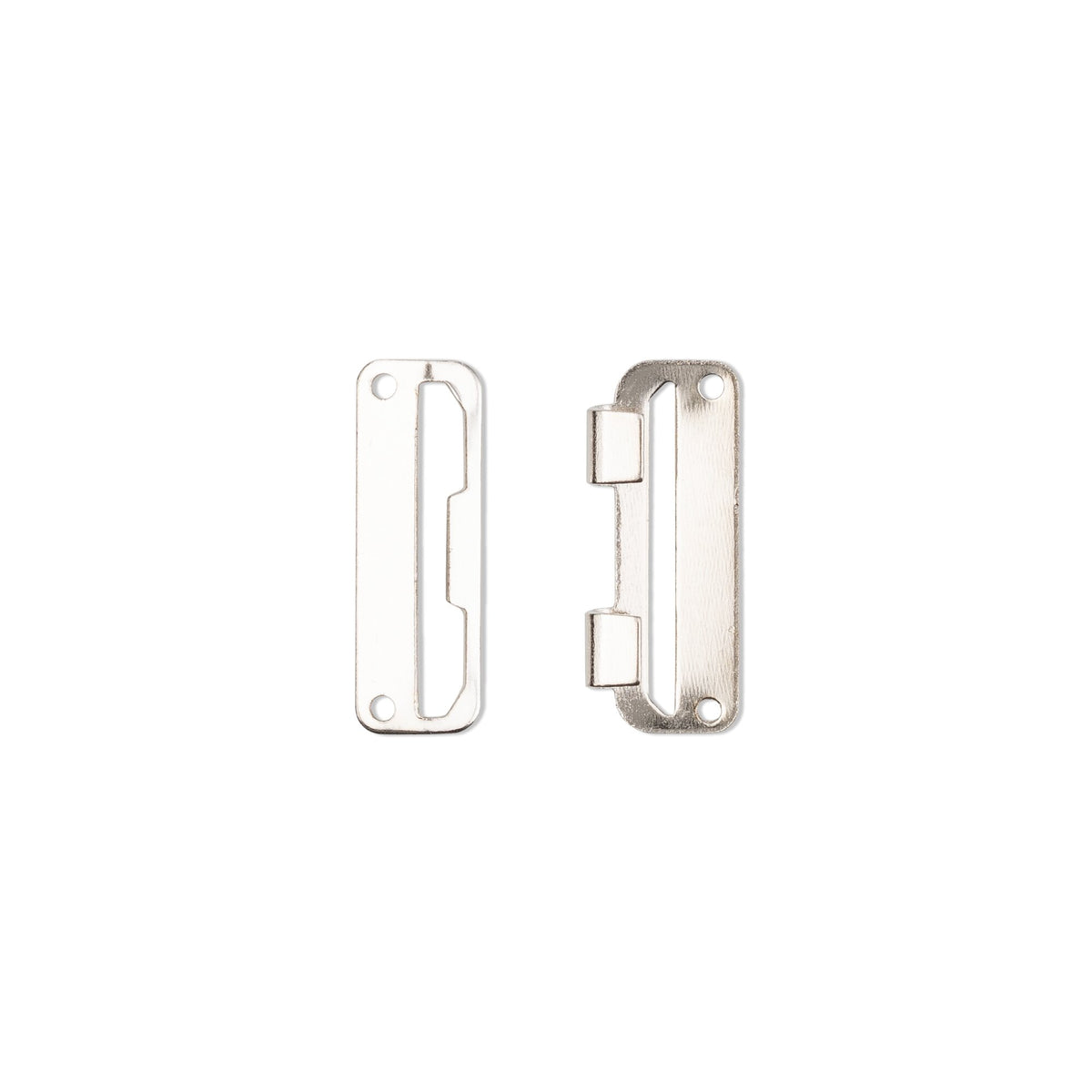 Prym Skirt hooks & bars, 30mm, silver-coloured