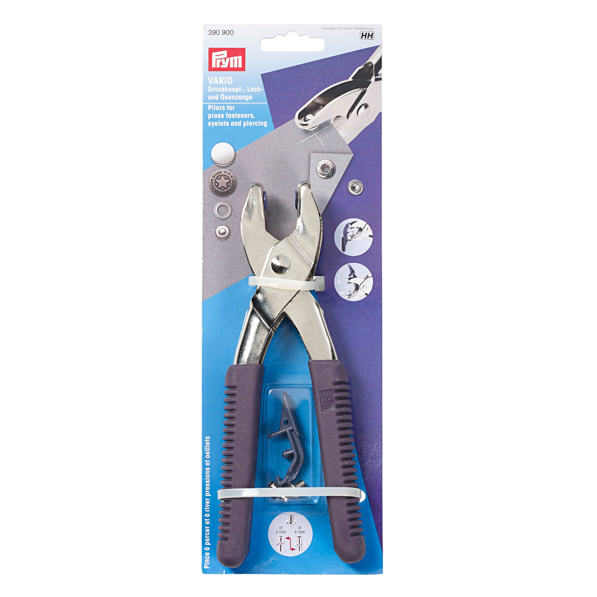 Prym LOVE Press fasteners Colour Snaps Mini - Tools set, 9 mm