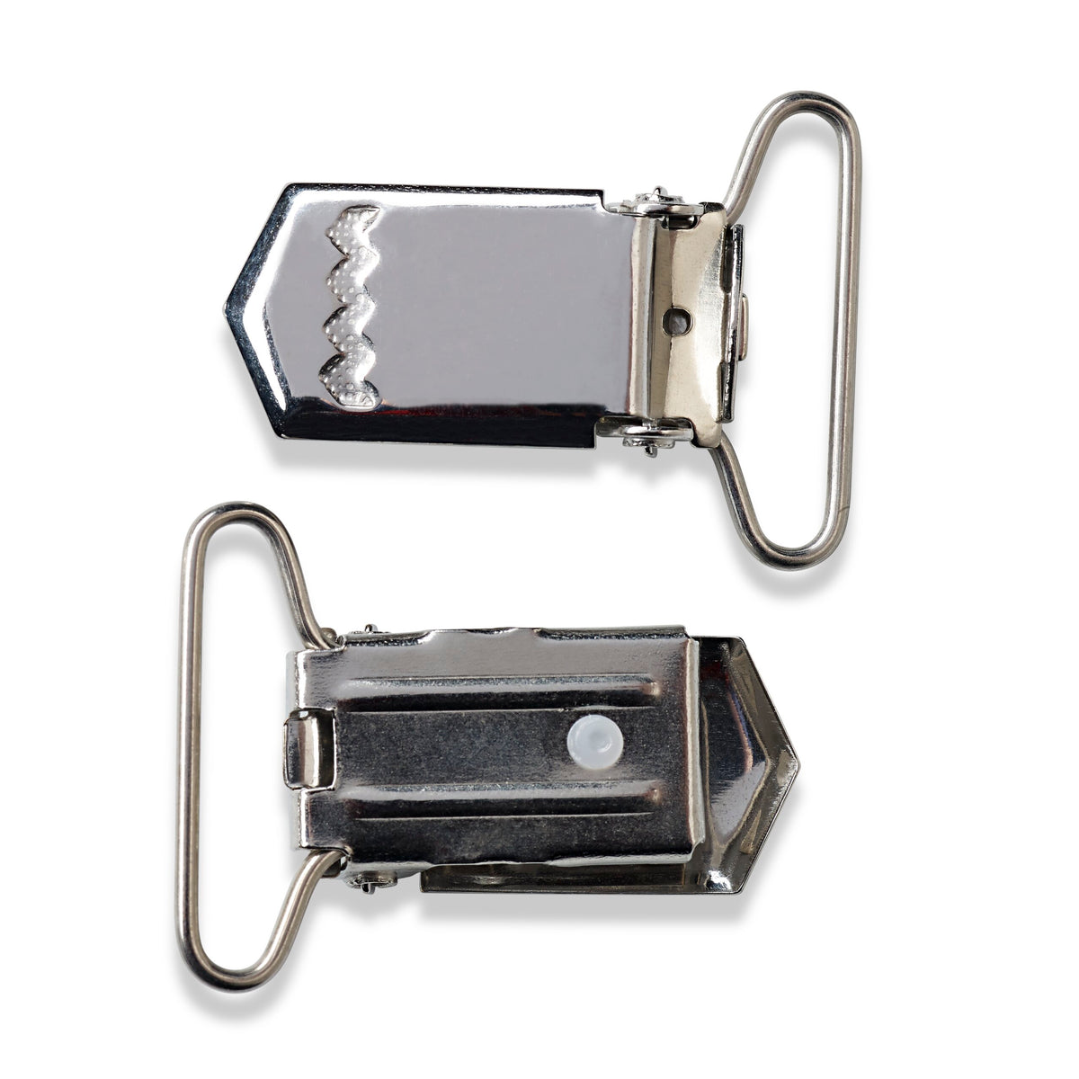 Prym Braces clips, 35mm, silver-coloured