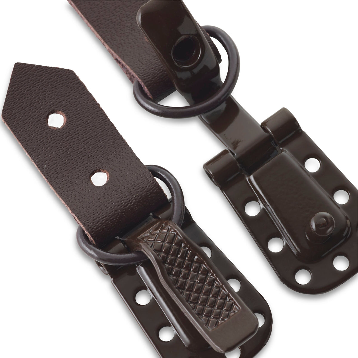 Prym Fur hook clips, brown