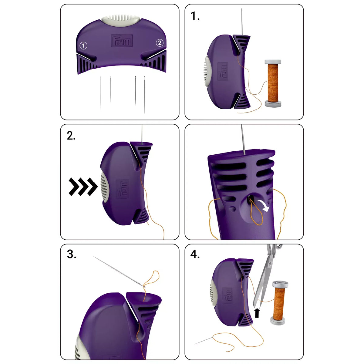 Prym Needle threader, ergonomics