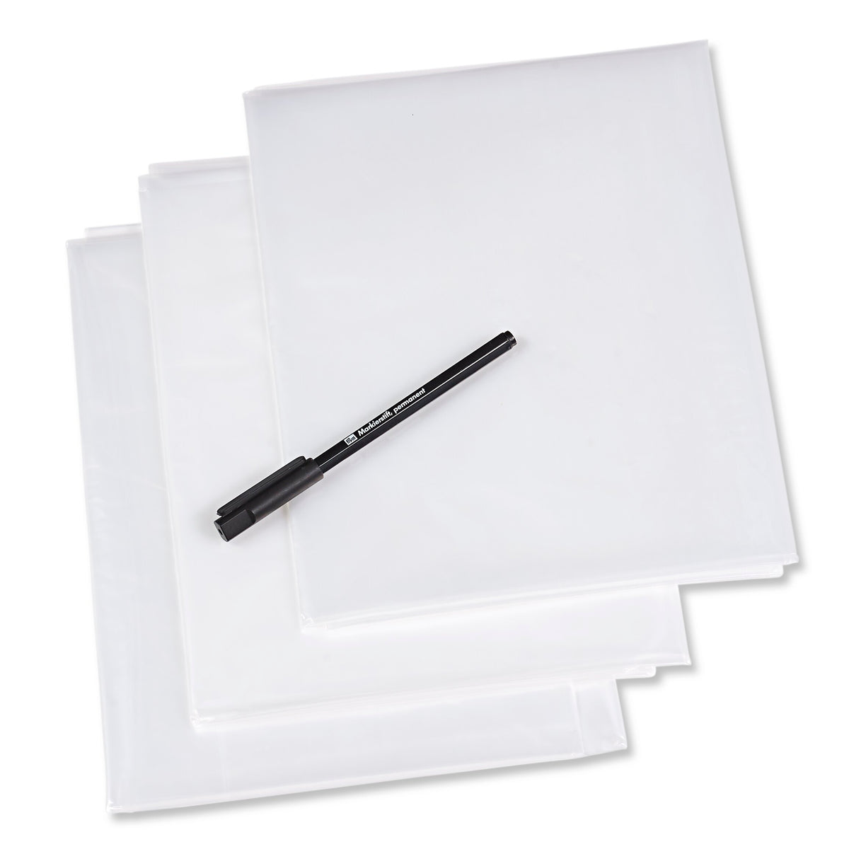 Prym Pattern films, with pencil