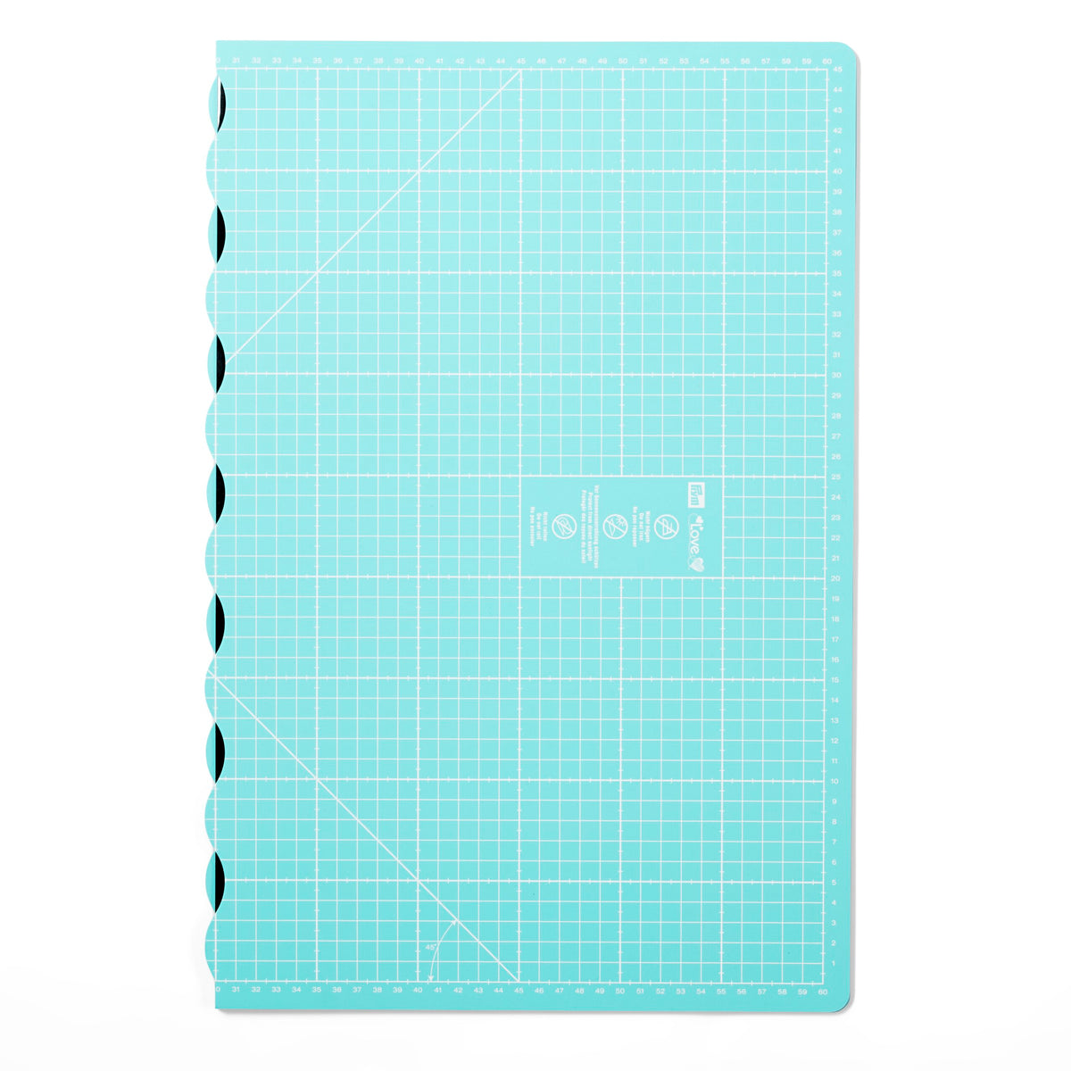 Prym LOVE Foldable Cutting Mat 45x60cm