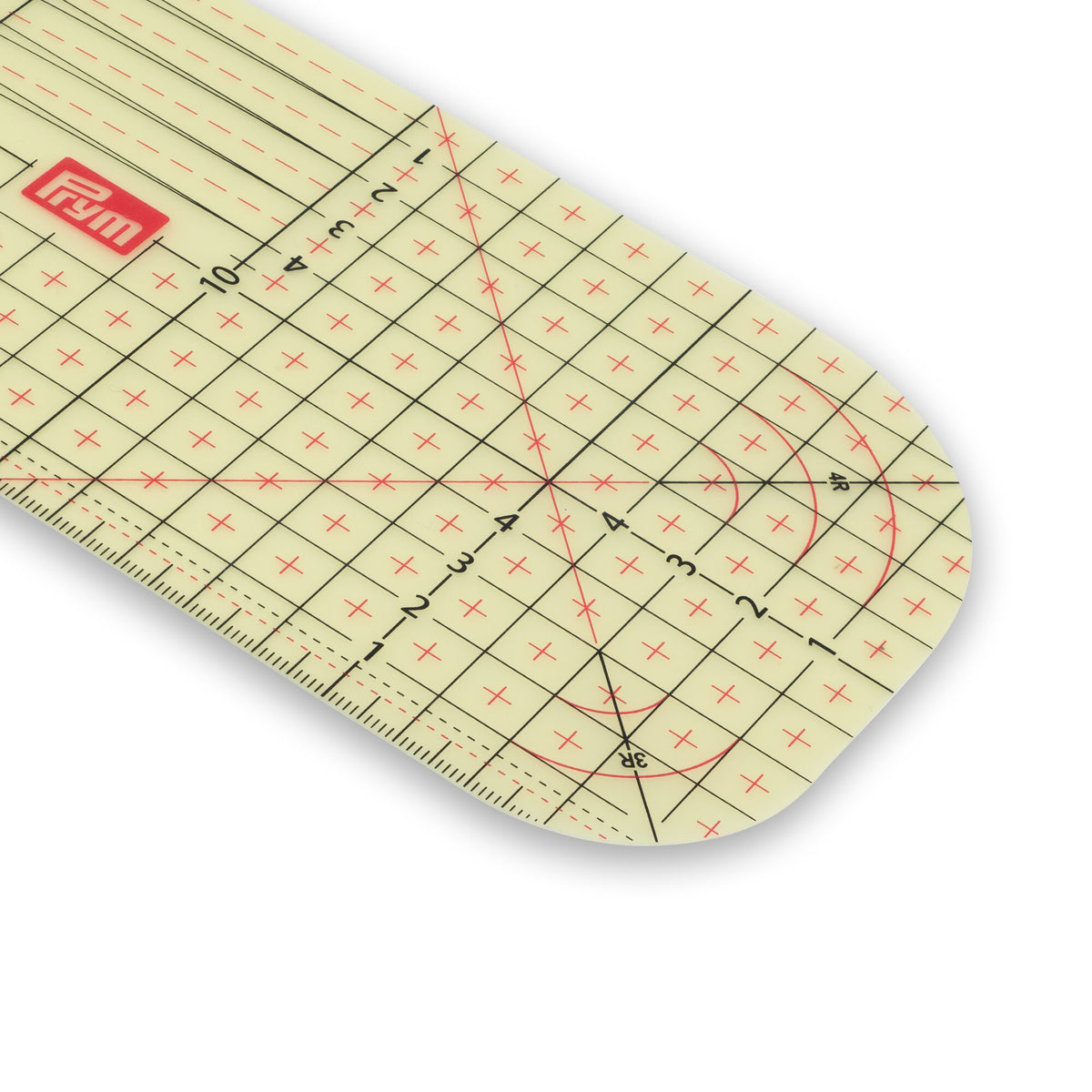 Prym Ironing ruler, transparent, 30 x 10 cm