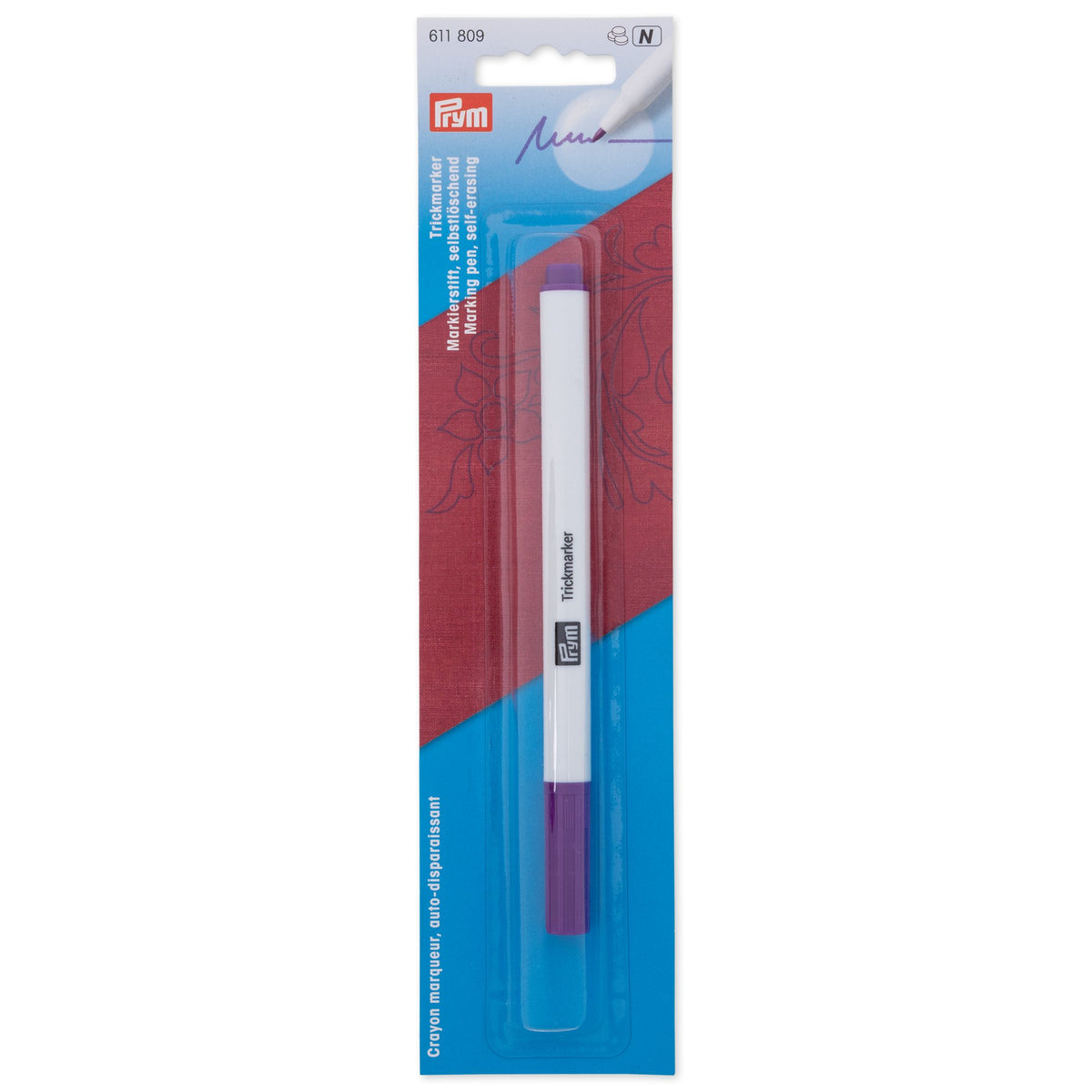 Prym Trick marker self-erasing, purple