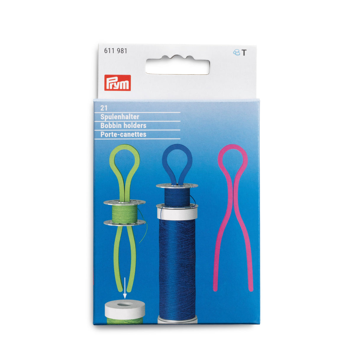 Prym Bobbin holders plastic assorted colours