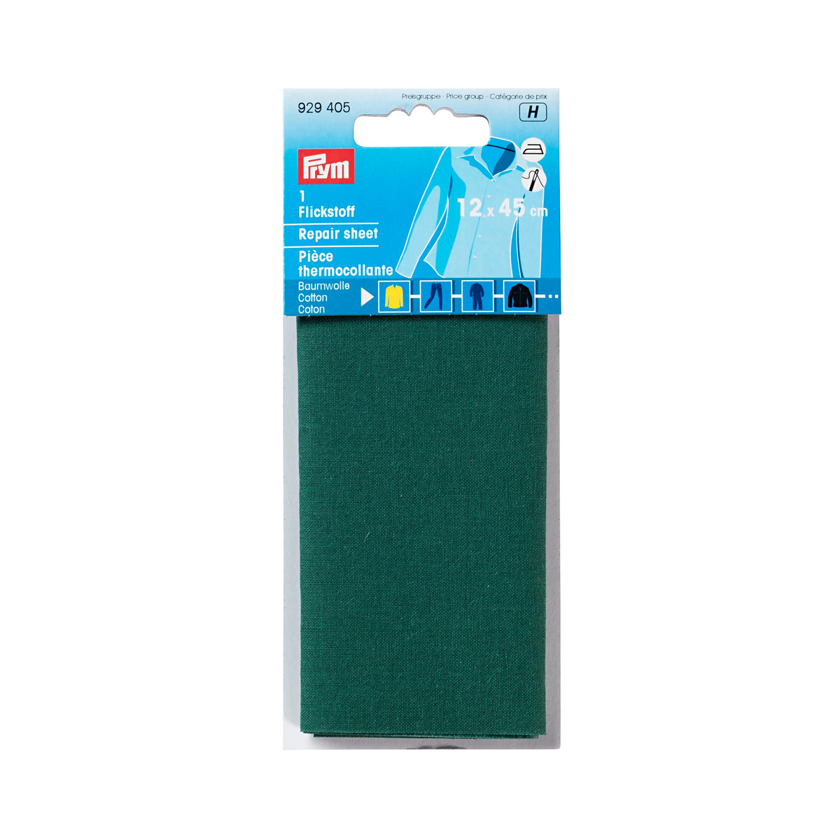 Prym Repair sheet, cotton, iron-on, 16 colours