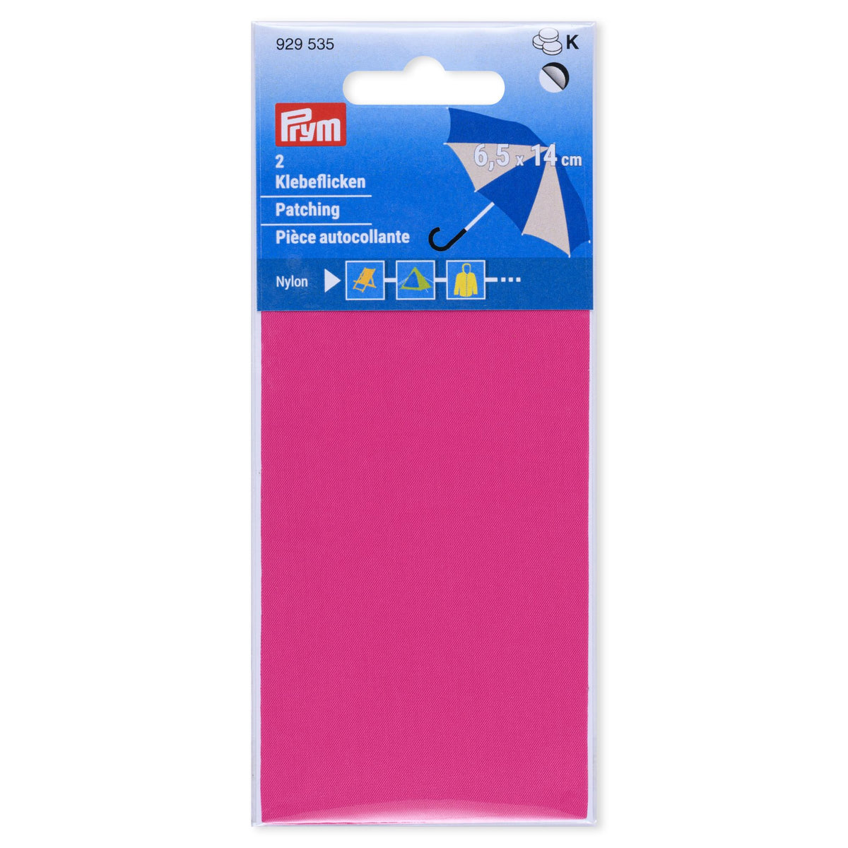 Prym Patching nylon, 2 pieces - 7 colours available
