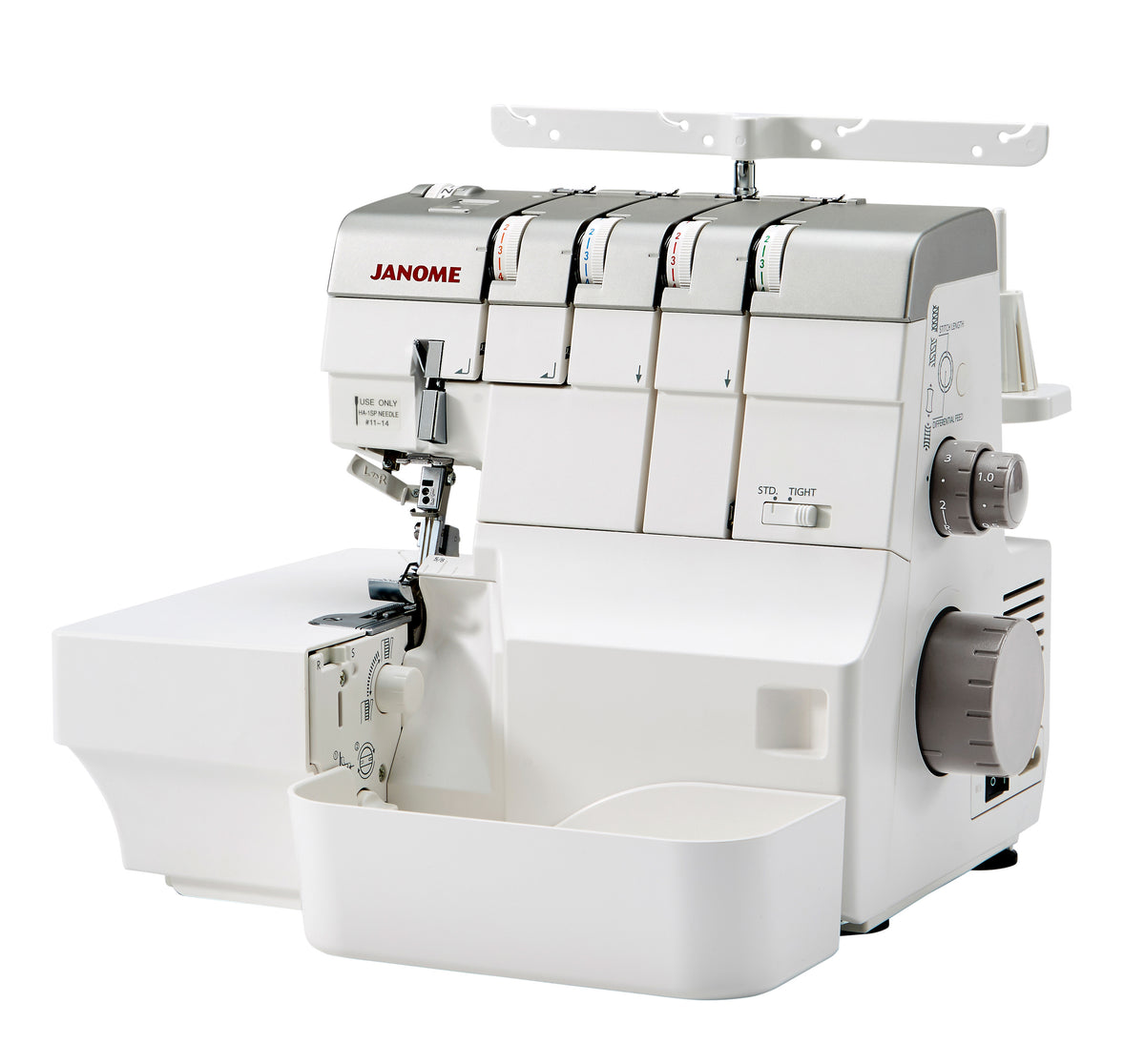 Janome AT2000D Inc 12 pack of Madiera thread