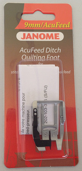 Janome AcuFeed Ditch Quilting Foot