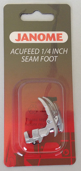 Janome AcuFeed ¼" Seam Foot (Piecing Foot)