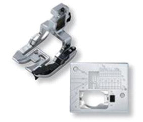 Janome AcuFeed ¼" Seam Foot and Needle Plate