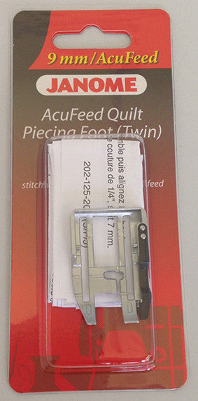 Janome AcuFeed ¼" Seam Foot (Piecing Foot)