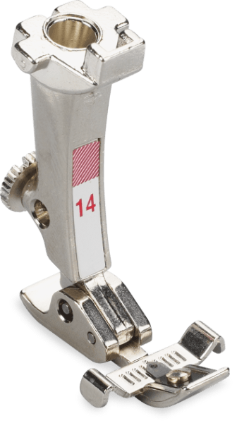 Bernina Zipper Foot with Guide #14/14D