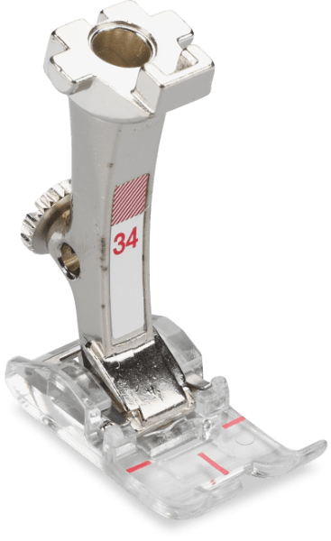 Bernina Reverse Pattern Foot with Clear Sole #34/34C/34D