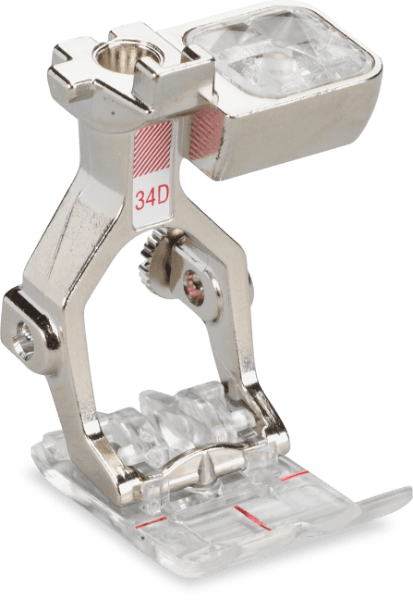 Bernina Reverse Pattern Foot with Clear Sole #34/34C/34D