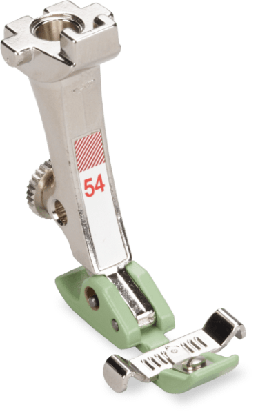 Bernina Zipper Foot with Non-Stick Sole #54