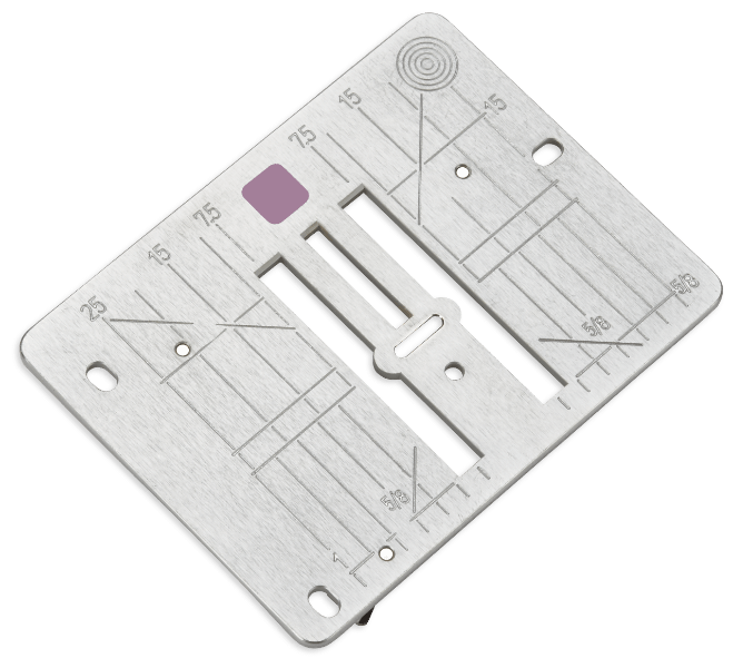 Bernina 9 mm Stitch Plate with 5.5 mm Stitch Hole