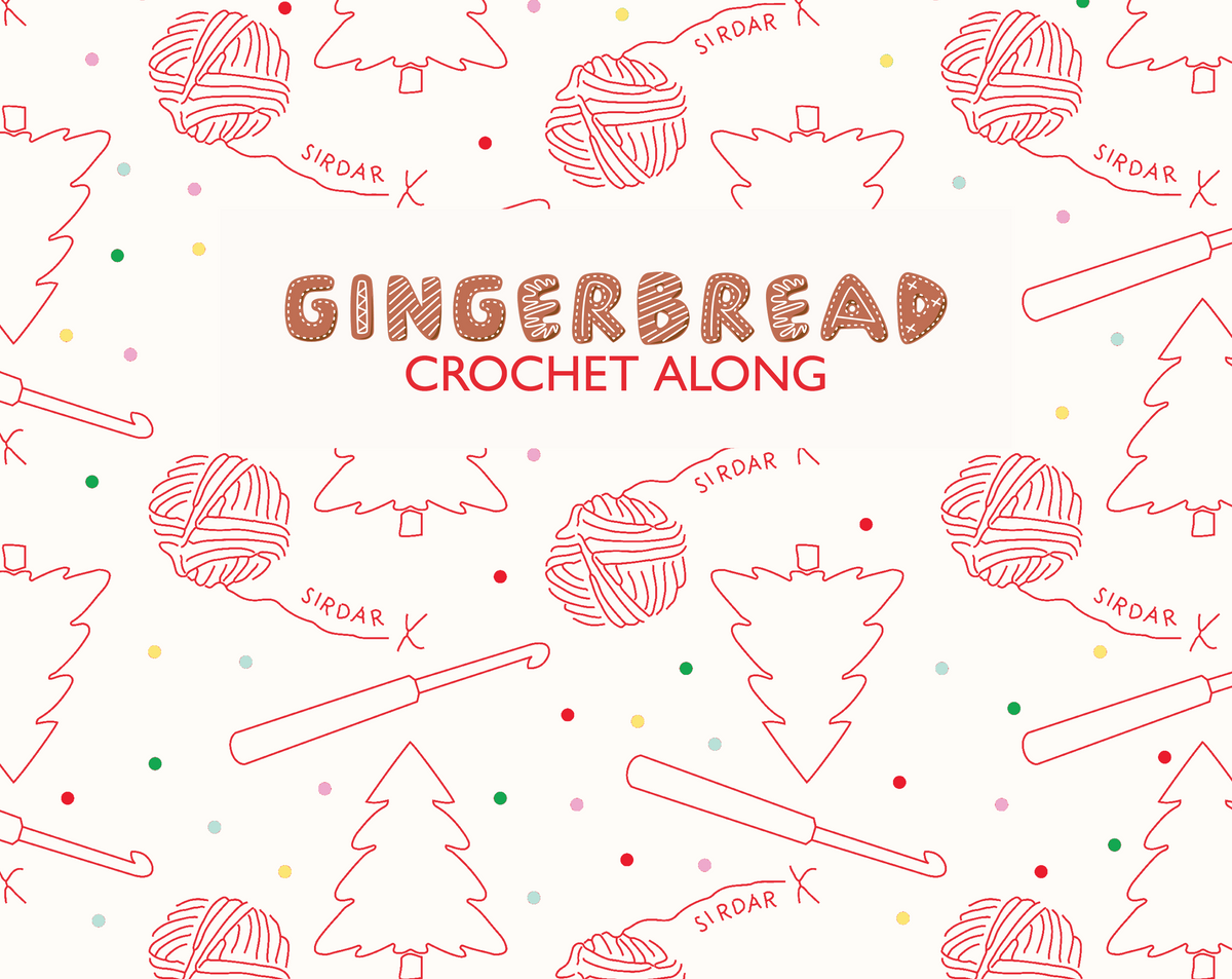 Gingerbread Crochet Along Kit