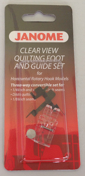 Janome Clear View Quilting Foot and Guide Set