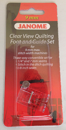 Janome Clear View Quilting Foot and Guide Set