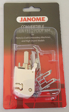 Janome Convertible Even Feed Foot Set