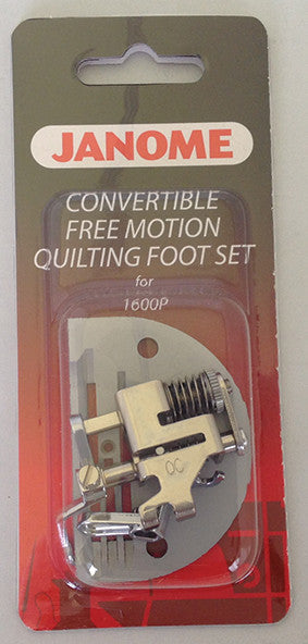 Janome Convertible Free-Motion Quilting Foot Set (HD9 / MC1600P)
