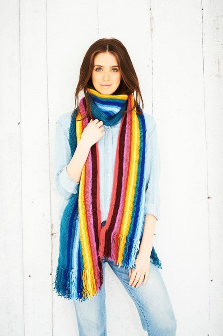 F066 Time Travellers Scarf (free downloadable pdf)