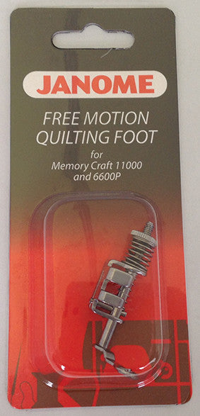 Janome Free Motion Quilting Foot (MC11000/11000SE/6600P/7700QCP)
