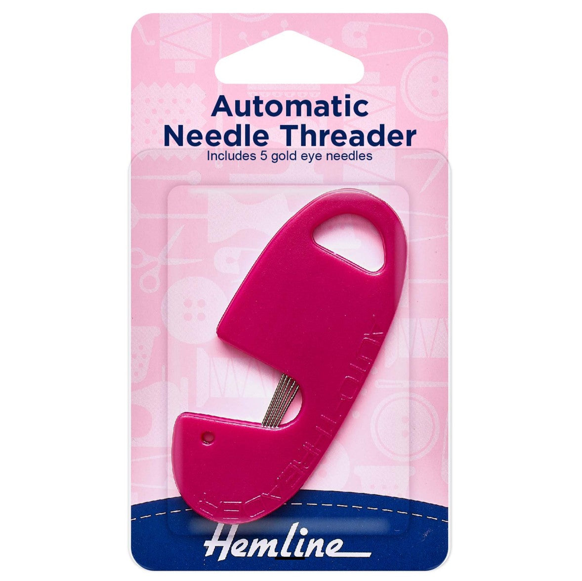 Hemline Needle Threader Automatic & Needle Case