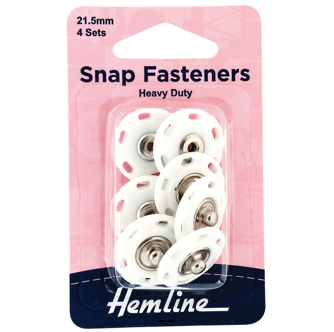 Hemline Snap Fasteners Sew-on