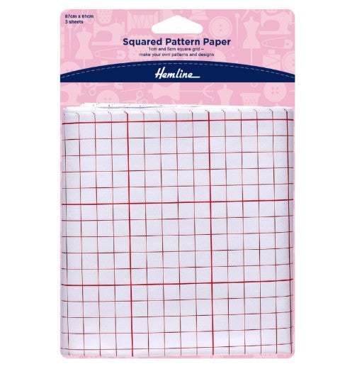 Hemline Squared Tracing Paper 61 x 86cm