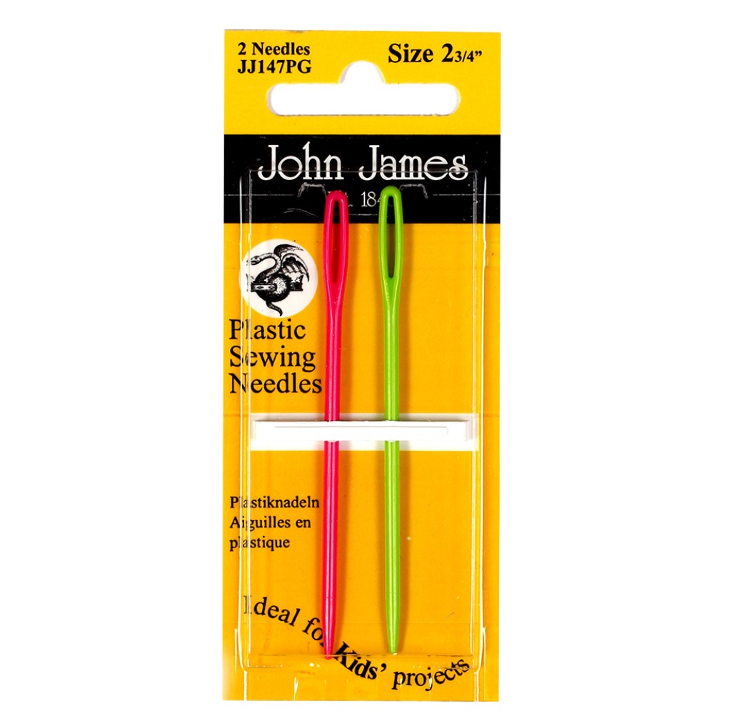 Plastic Childrens Sewing Needles