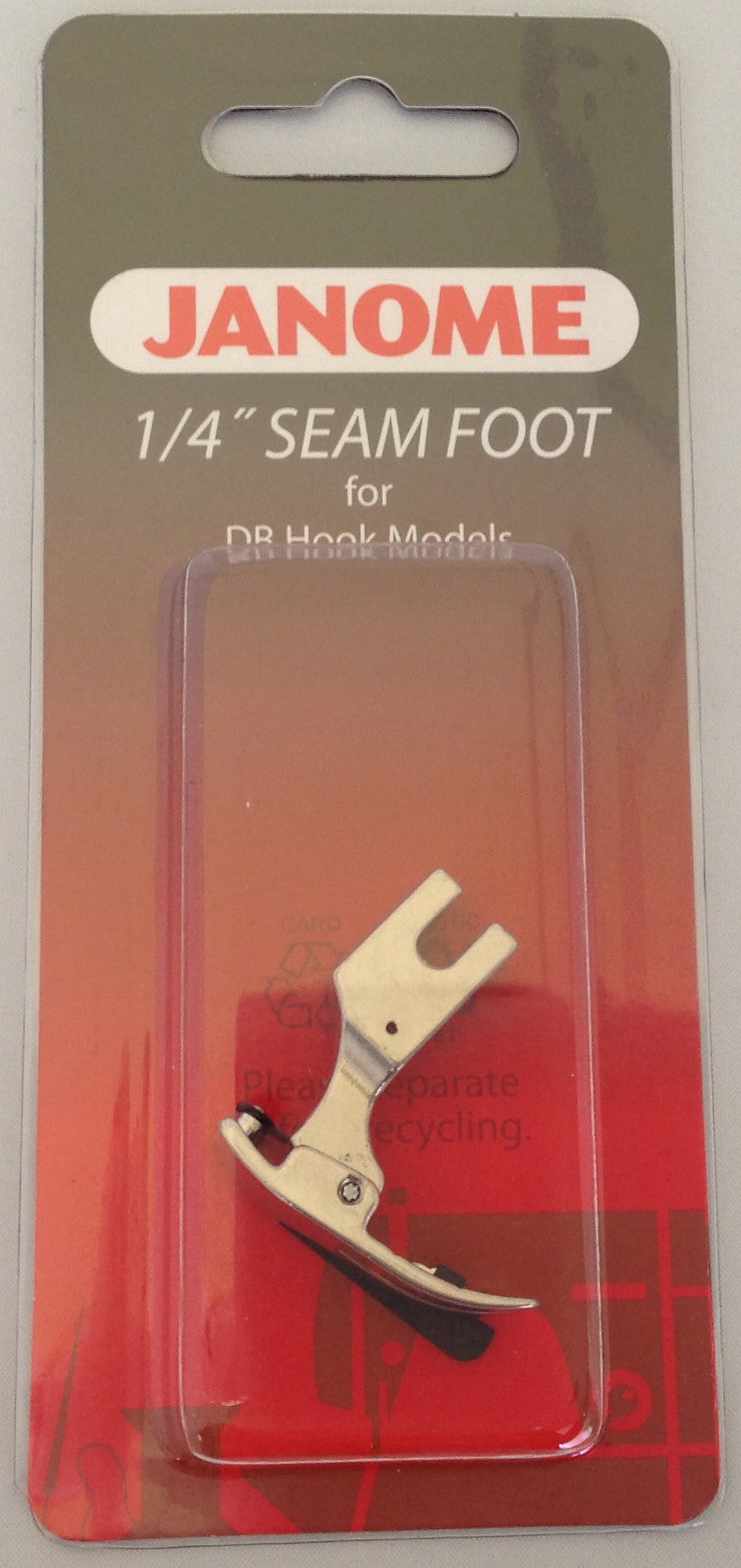 Janome ¼" Seam Foot (HD9 / MC1600P)